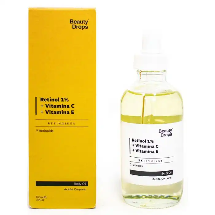 ¡27% DTO! Retinol 1% + Vitamina C + Vitamina E 120 ml - Beauty Drops - Comparador de precios