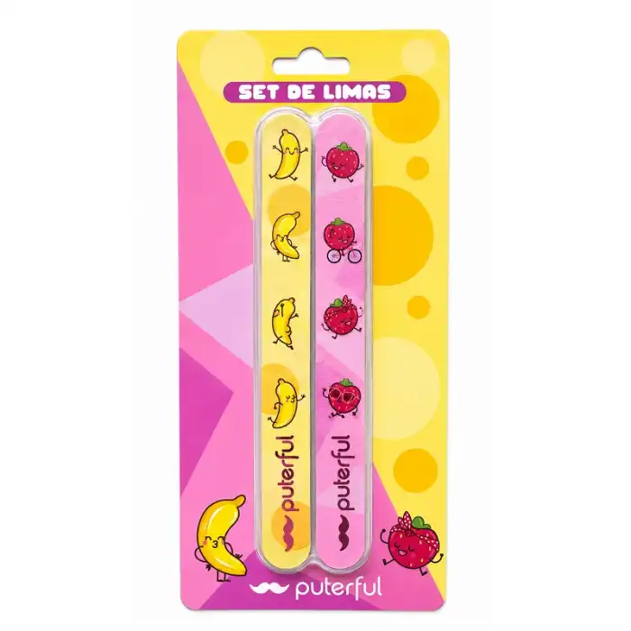 ¡50% DTO! Set de Limas de Uñas Frutas - Puterful by Primor - Comparador de precios