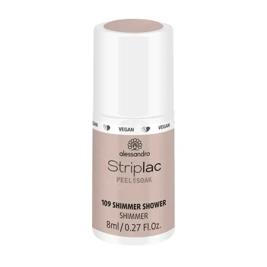 Alessandro - Striplac Peel Or Soak Lacas de uñas 8 ml 109 - SHIMMER SHOWER - alessandro - Comparador de precios