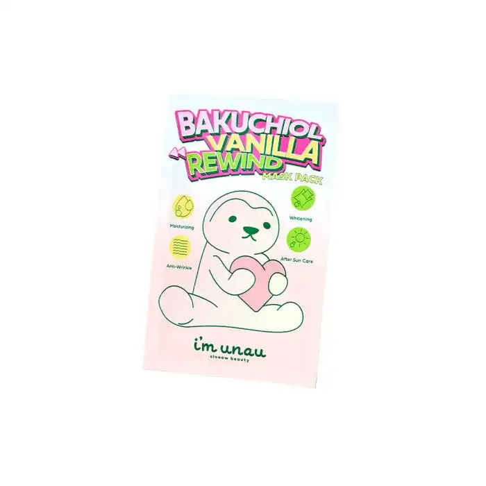 Bakuchiol Vanilla Rewind Mascarilla Facial 27 ml - I'm Unau - Comparador de precios