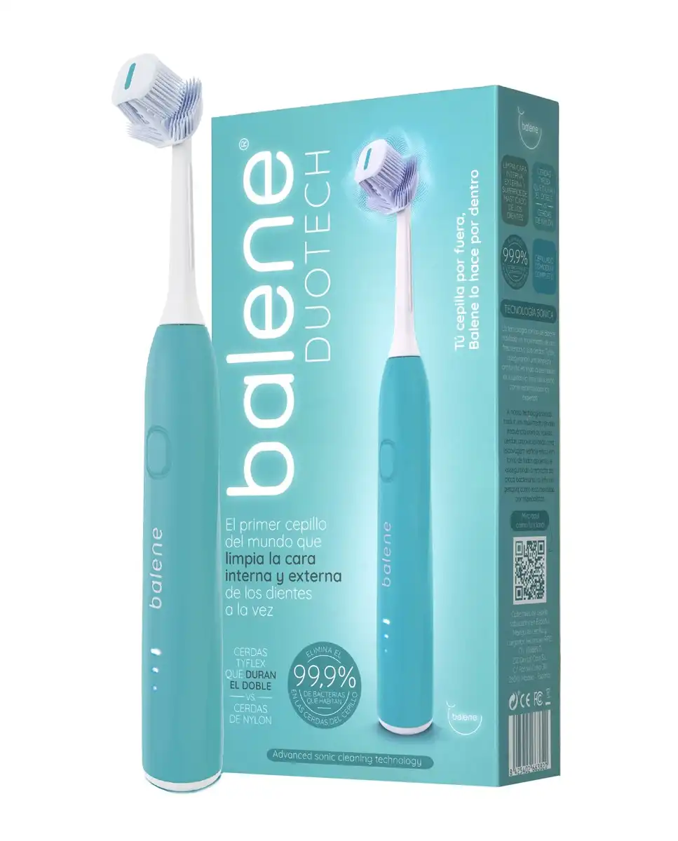 Balene - Cepillo Eléctrico Tecnología Sónica Color Aguamarina Duotech - Balene - Comparador de precios