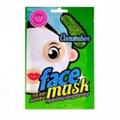 Bling Pop Bling Pop Mascarilla Facial Hidratante e Iluminadora Pepino, 28 gr - Bling Pop - Comparador de precios