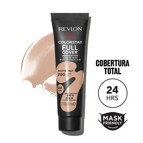 Colorstay Full Cover Foundation Nude 200 - Revlon - Comparador de precios