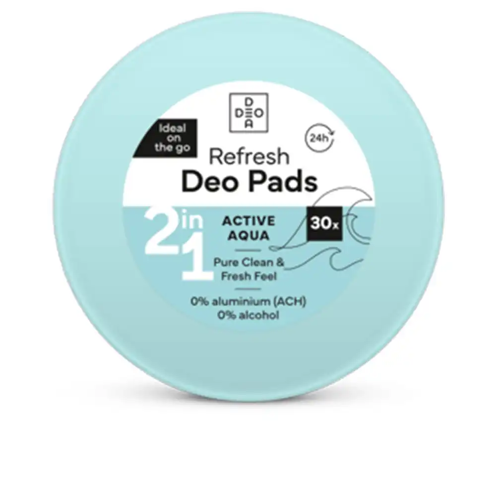 Deo Pads discos active aqua 30 u - Deodea - Comparador de precios