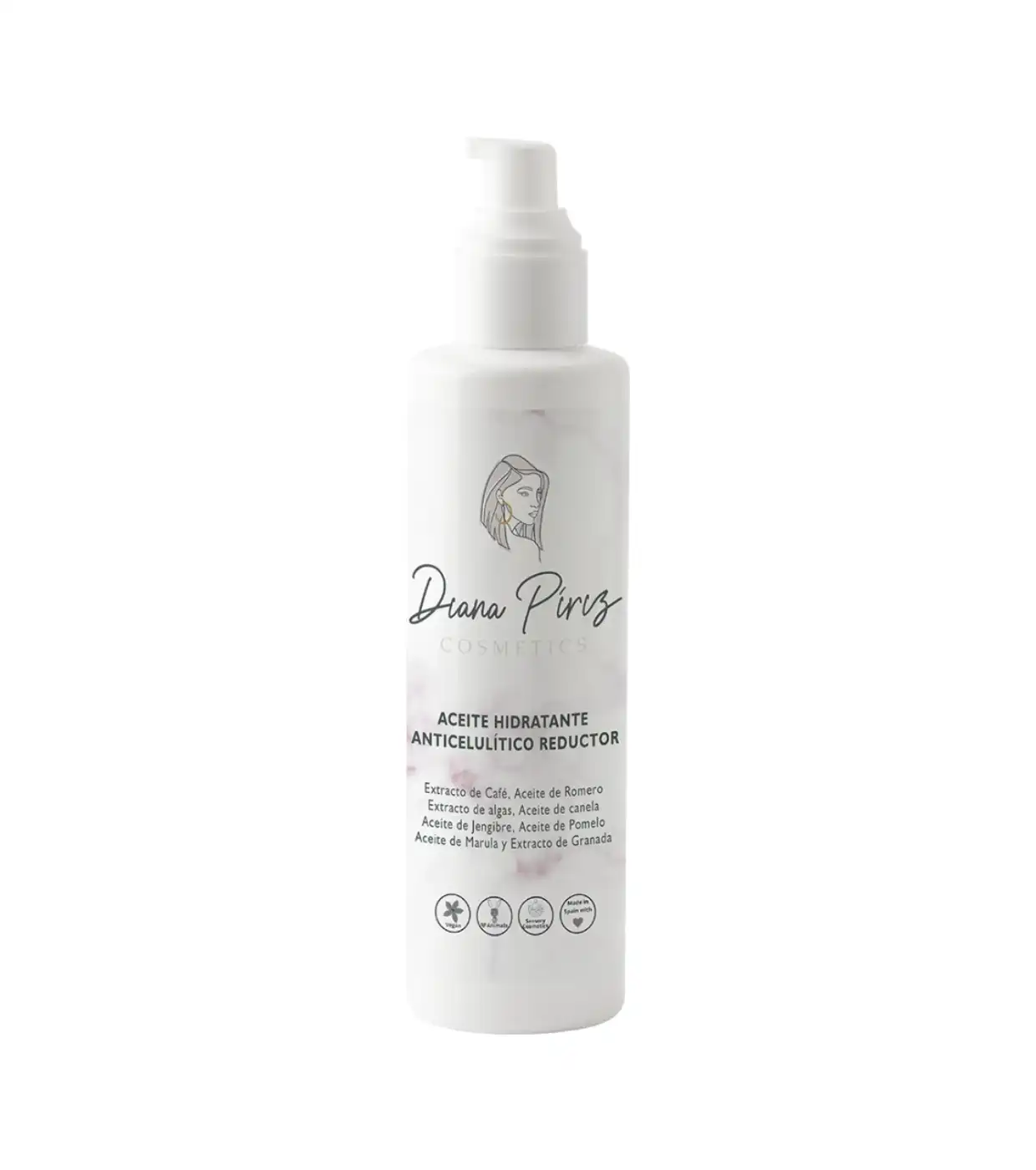 Diana Piriz Cosmetics - Aceite hidratante anticelulítico reductor - Diana Piriz Cosmetics - Comparador de precios