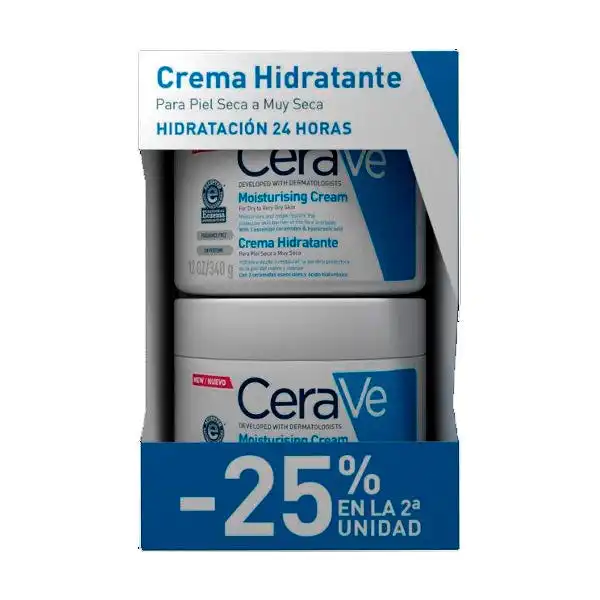Duplo Crema Hidratante - CeraVe - Comparador de precios