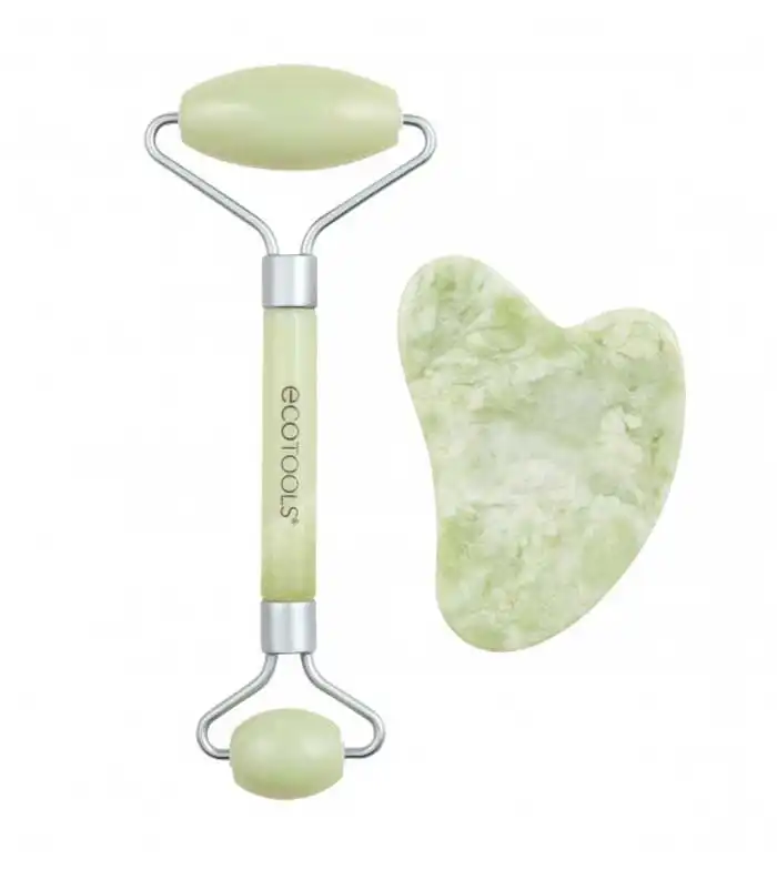 Ecotools - Set rodillo facial y gua sha de jade - Ecotools - Comparador de precios