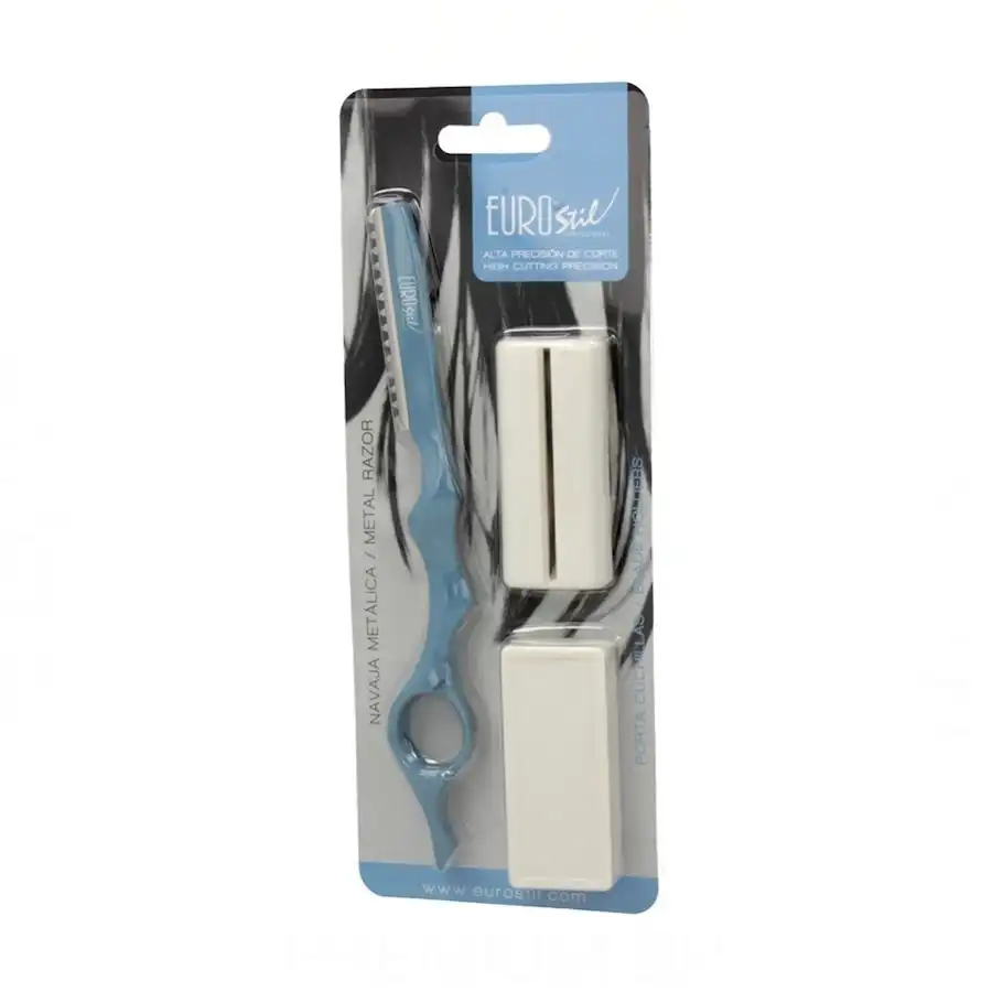 Eurostil - Navaja Metal Con Protector Afeitado 1 pieces female - Eurostil - Comparador de precios