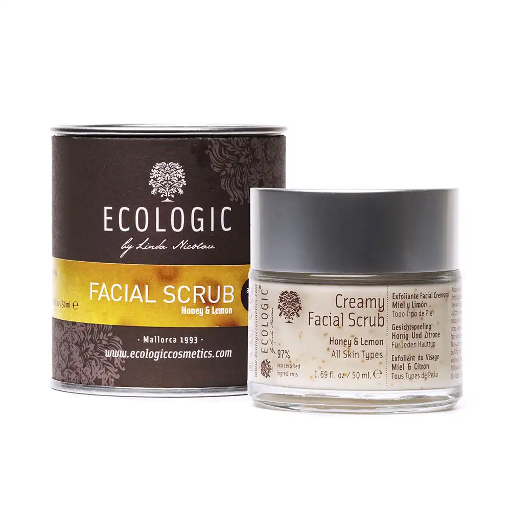 Facial Scrub creamy honey & lemon 50 ml - Ecologic Cosmetics - Comparador de precios