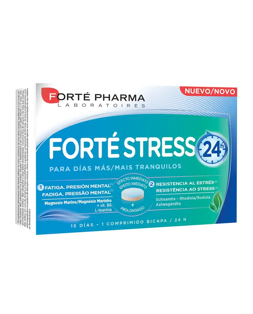 Forté - 15 Comprimidos Bicapa Stress 24H Pharma - Forté - Comparador de precios