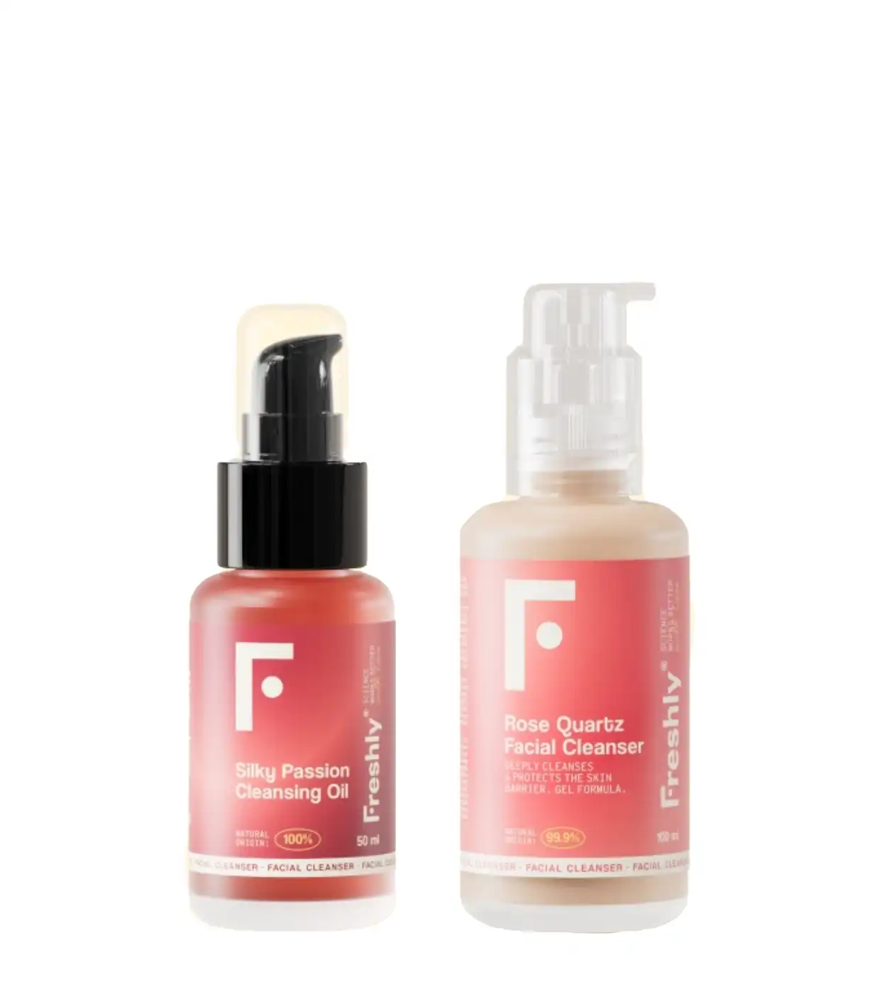 Freshly Cosmetics - Pack rutina doble limpieza facial Rose Passion Cleansing - Freshly Cosmetics - Comparador de precios