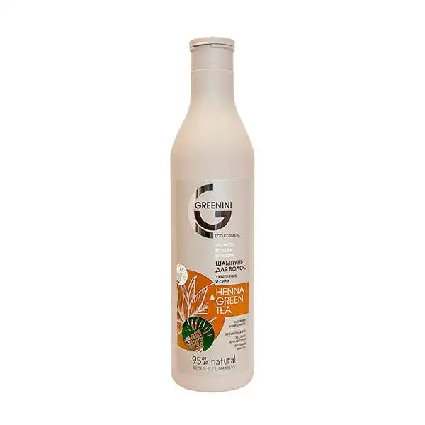 Henna & Green Tea Shampoo - GREENINI - Comparador de precios