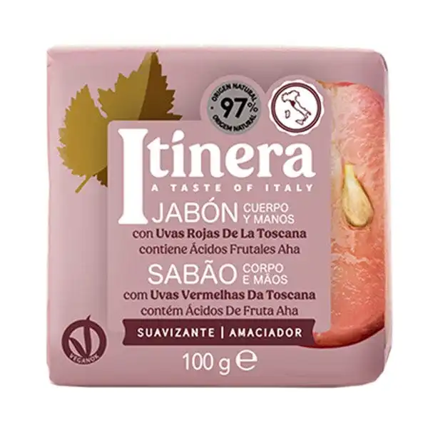 Jabón Con Uvas Rojas De La Toscana - ITINERA - Comparador de precios