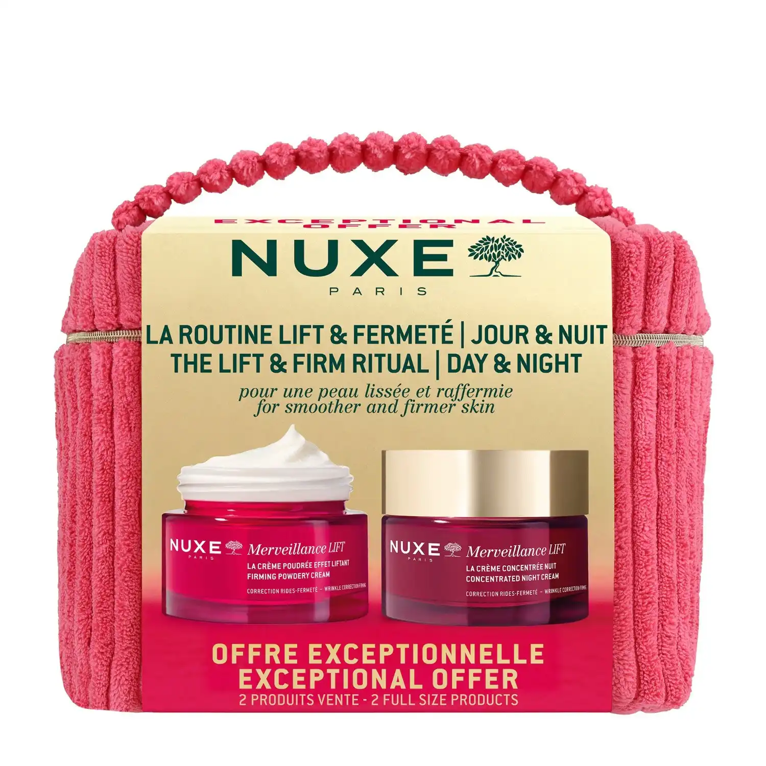 Merveillance Lift The Lift & Firm Ritual Set de tratamiento facial - NUXE - Comparador de precios
