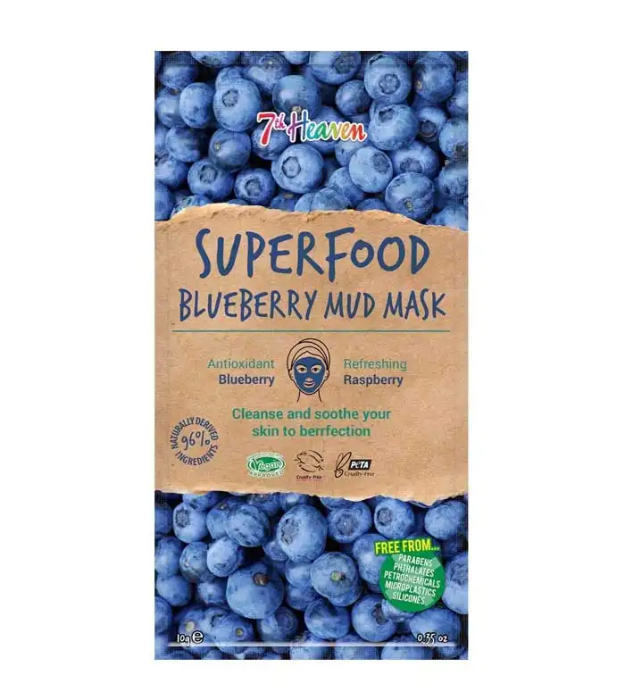 Montagne Jeunesse - 7th Heaven - Mascarilla facial Superfood - Blueberry - Montagne Jeunesse - 7th Heaven - Comparador de precios