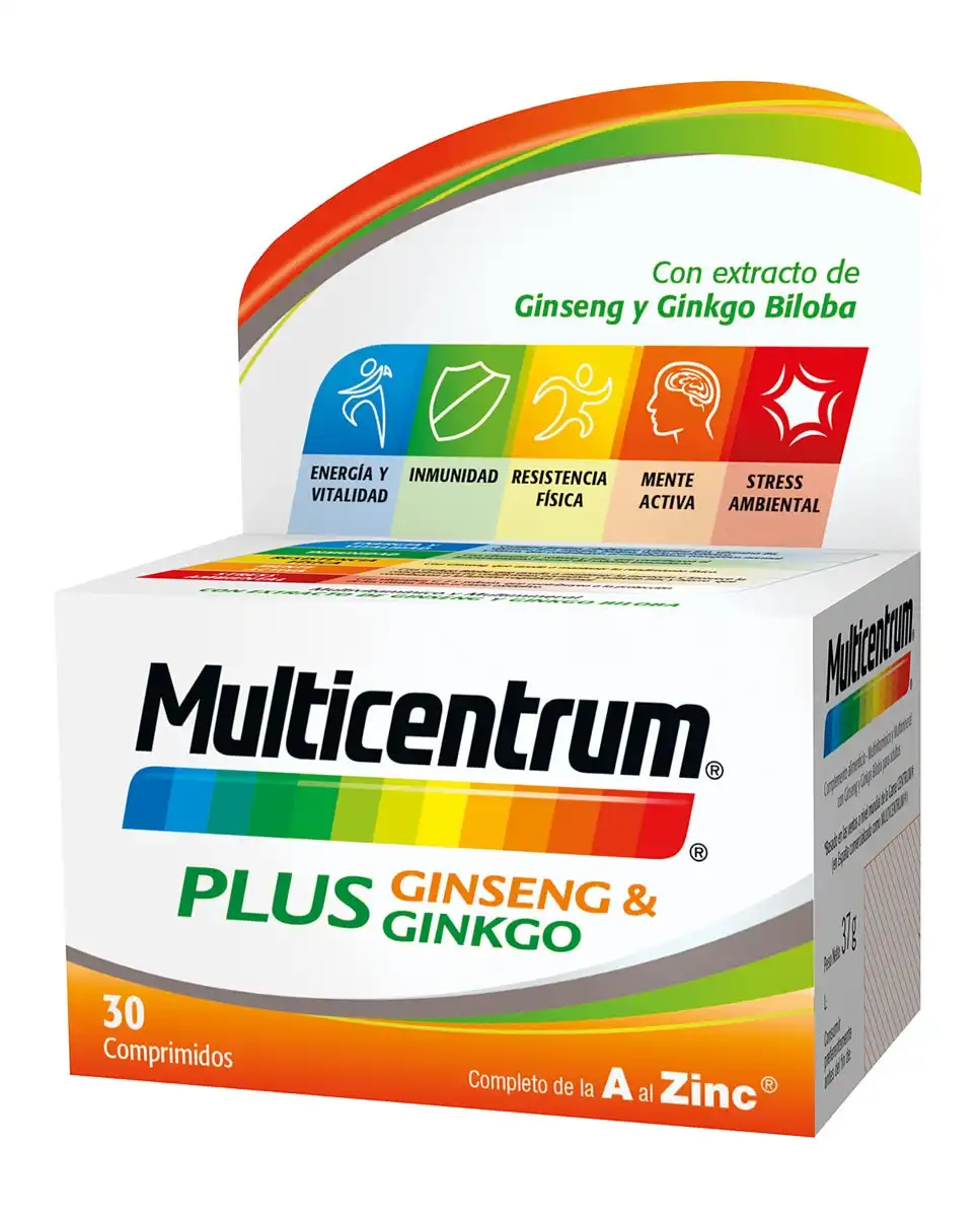 Multicentrum - 30 Comprimidos Plus - Multicentrum - Comparador de precios