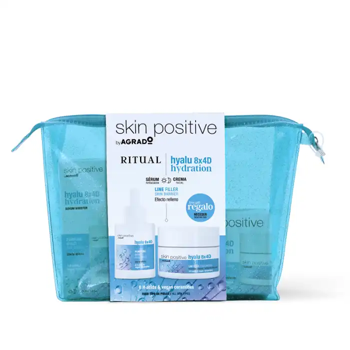 Neceser Ritual Skin Positive Hyalu 8x 4D Hydration - Agrado - Comparador de precios