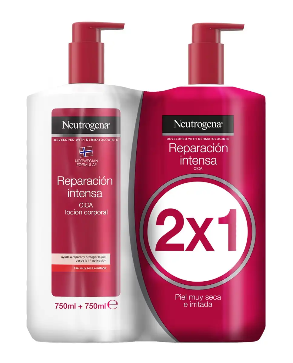 Neutrogena - Pack Loción Corporal Reparación Intensa Piel Muy Seca - Neutrogena - Comparador de precios