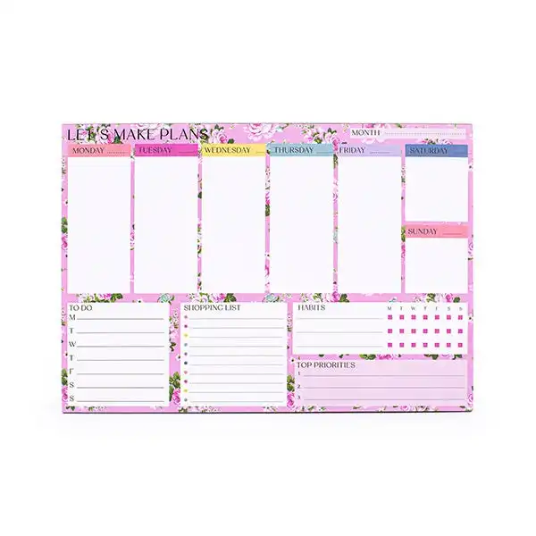 Organizador Semanal - FLOWER CONNECTION - Comparador de precios