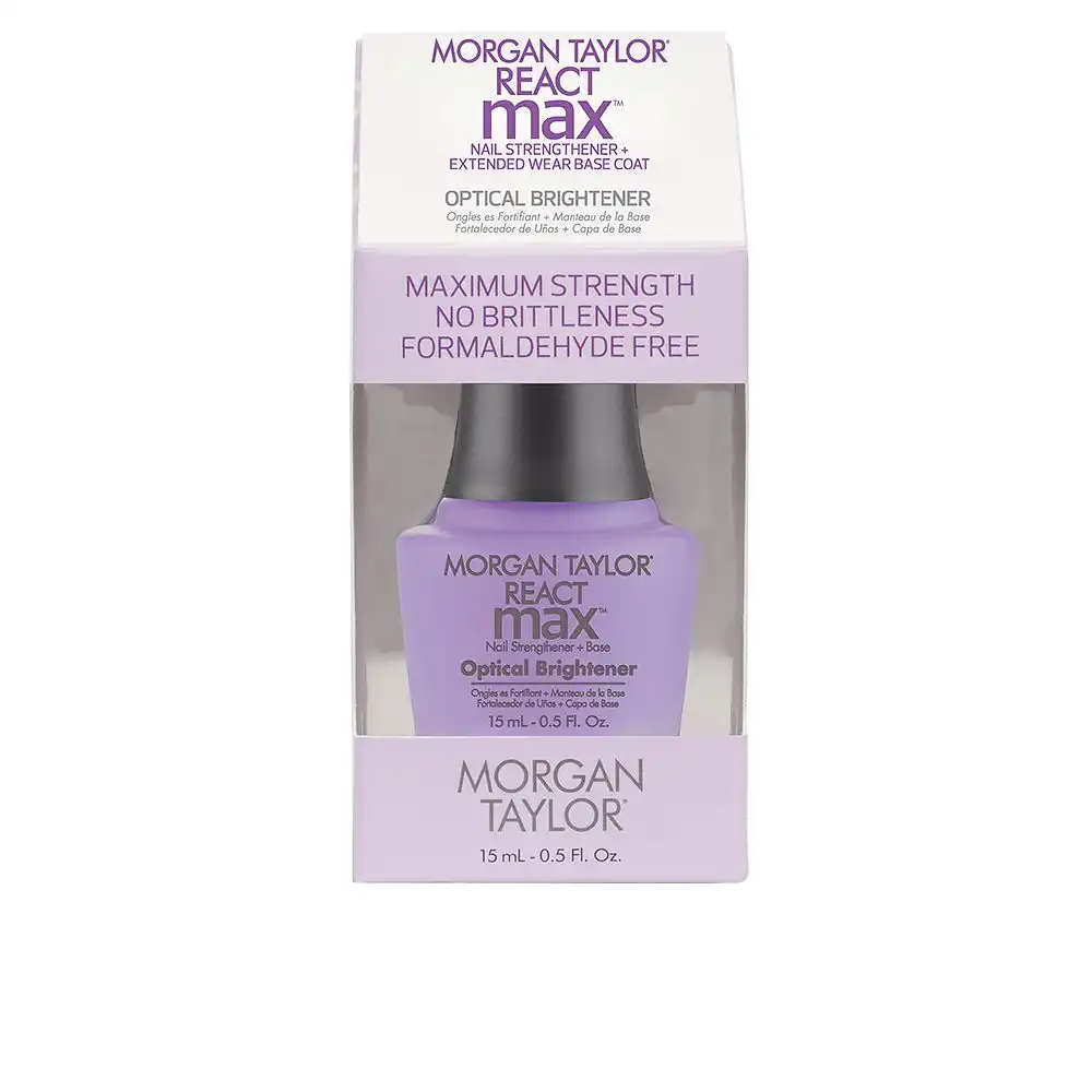 React Max Optical nail strengthener + base 15 ml - Morgan Taylor - Comparador de precios