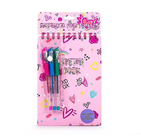 Skecth Book With 25 Stickers - LECTION - Comparador de precios