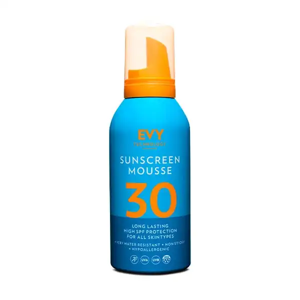 Sunscreen Mousse Spf30 150Ml - EVY TECHNOLOGY - Comparador de precios