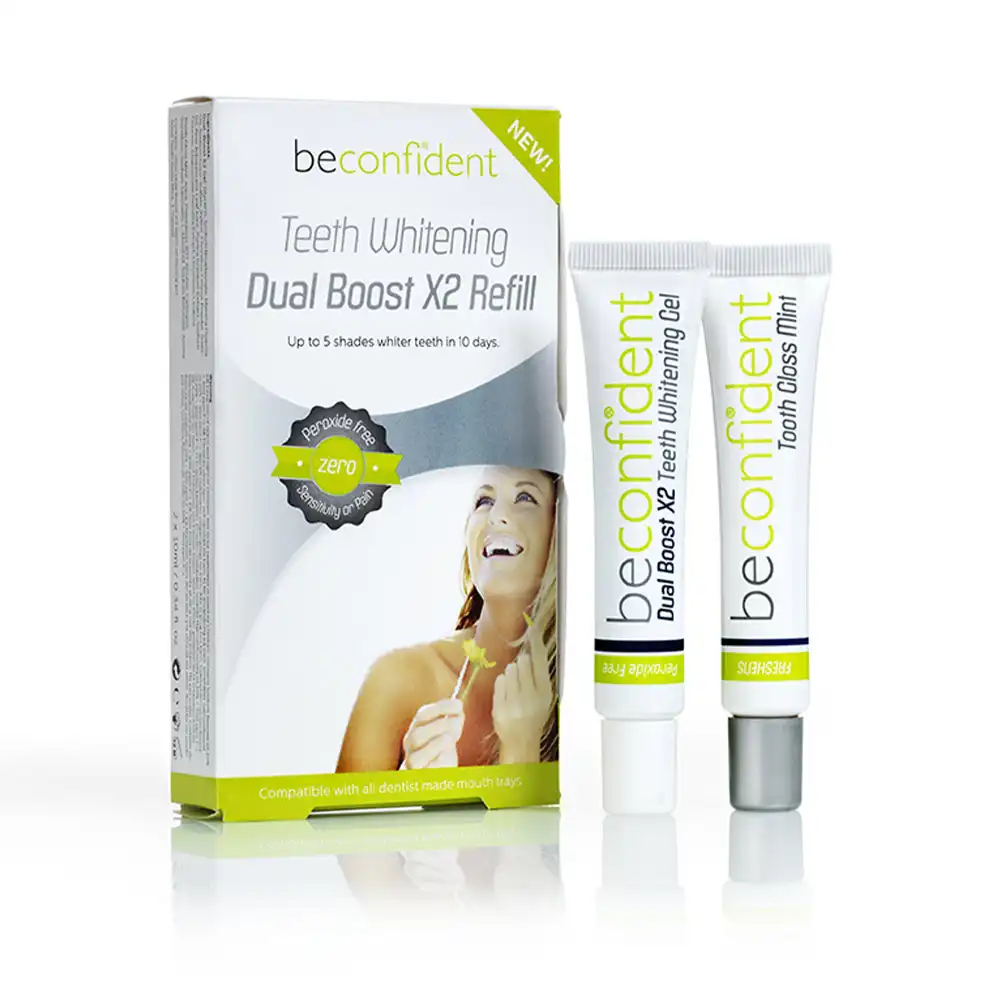 Teeth Whitening dual boost X2 recarga 2 u - Beconfident - Comparador de precios