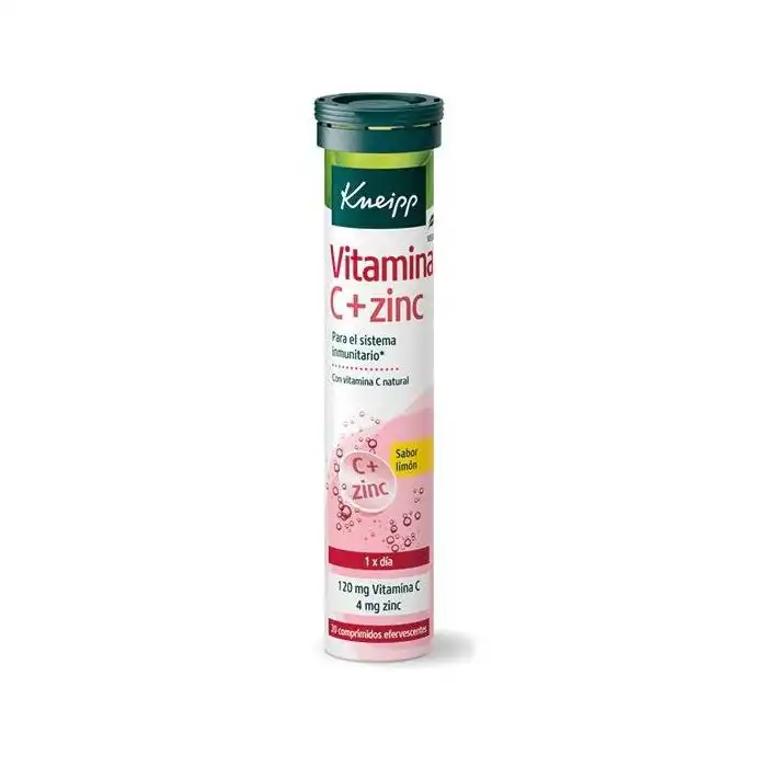 Vitamina C + Zinc Comprimidos Efervescentes - Kneipp - Comparador de precios