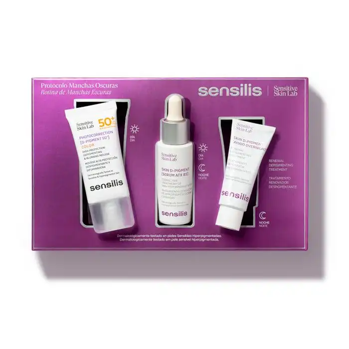 Set Protocolo Manchas Oscuras 100 ml - Sensilis - Comparador de precios