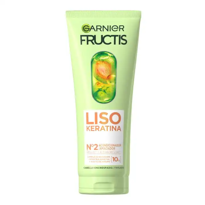 Acondicionador Liso Keratina Nº2 200 ml - Garnier - Comparador de precios