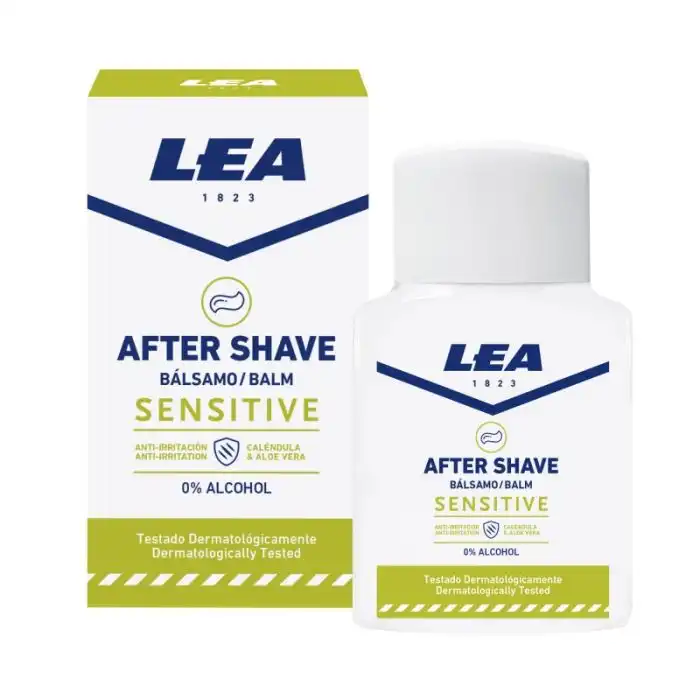 After Shave Bálsamo Sensitive 0% Alcohol 125 ml - LEA - Comparador de precios