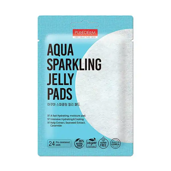Aqua Sparkling Jelly Pads - PUREDERM - Comparador de precios