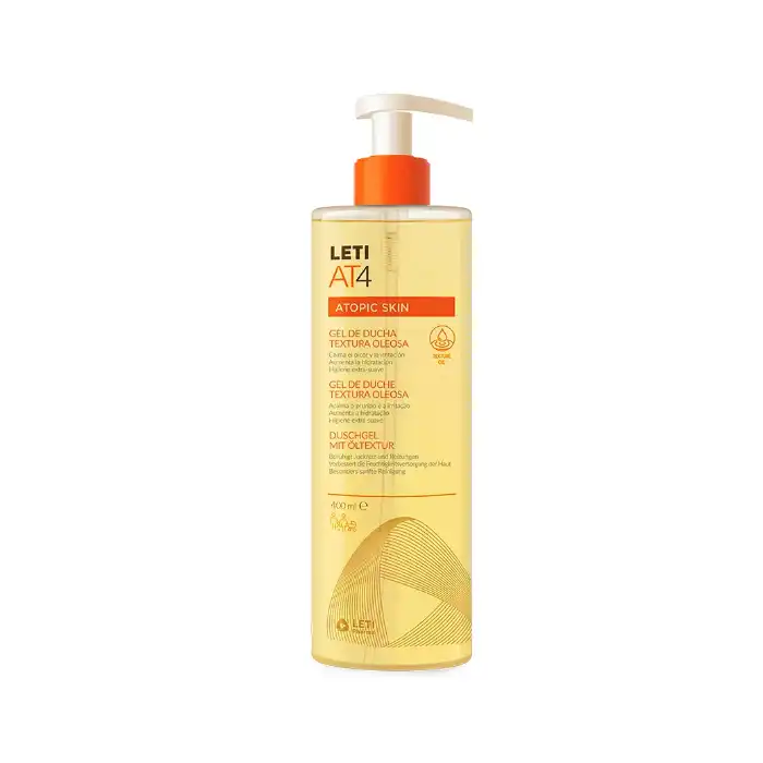 AT4 Atopic Skin Gel de Ducha Textura Oleosa 400 ml - Leti - Comparador de precios