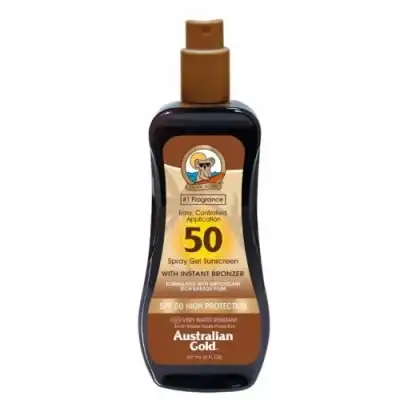 Australian Gold Spf50 Spray Gel W Broncer, 237 ml - Australian Gold - Comparador de precios