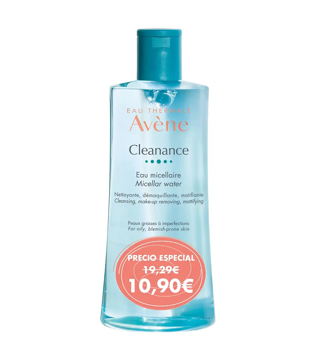 Avène - Agua micelar Cleanance - 400ml - Avène - Comparador de precios
