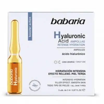 Babaria Babaria Ampollas Facial Hialurónico, 10 ml - Babaria - Comparador de precios