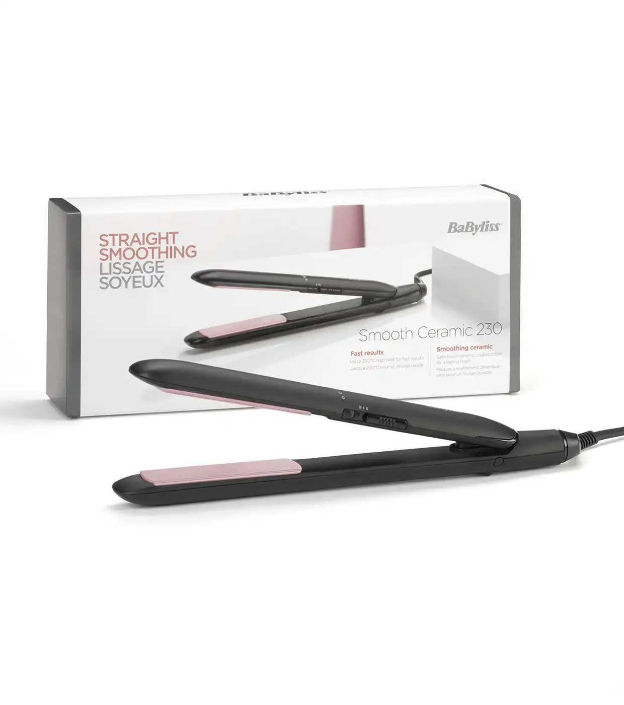 Babyliss - Plancha Smooth Ceramic 230 - Babyliss - Comparador de precios