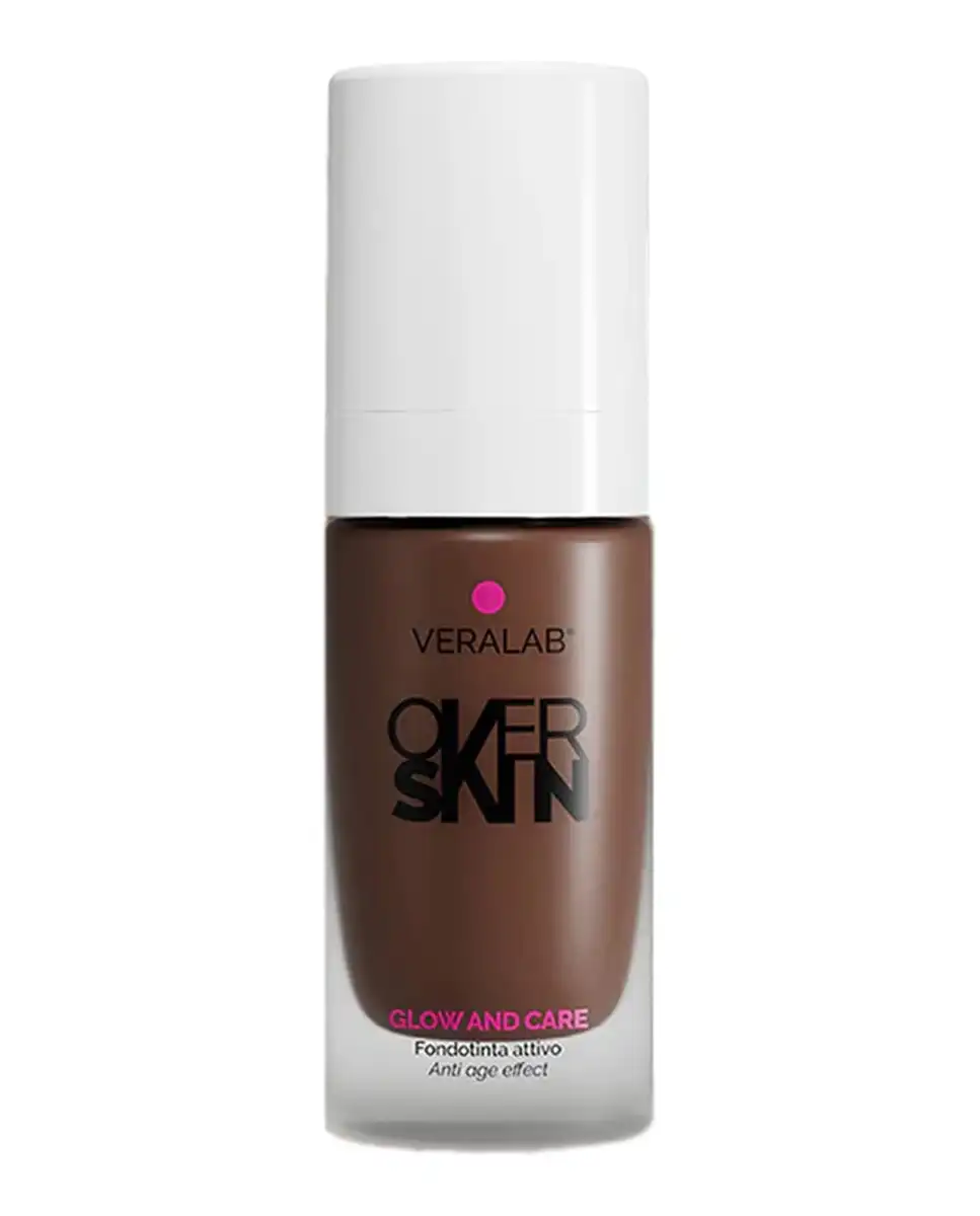 Base de Maquillaje Glow And Care 30 ml Overskin 14 TRUFFLE - DEEP - Veralab - Comparador de precios