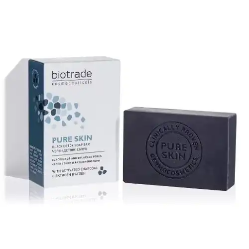 Biotrade - PURE SKIN Jabón Negro Desintoxicante Jabones de manos 100 g unisex - Biotrade - Comparador de precios