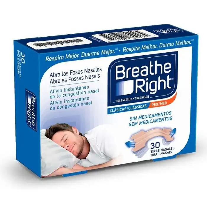 Breathe Right Tiras Nasales Clásicas Pequeñas - Medianas - Breathe Right - Comparador de precios