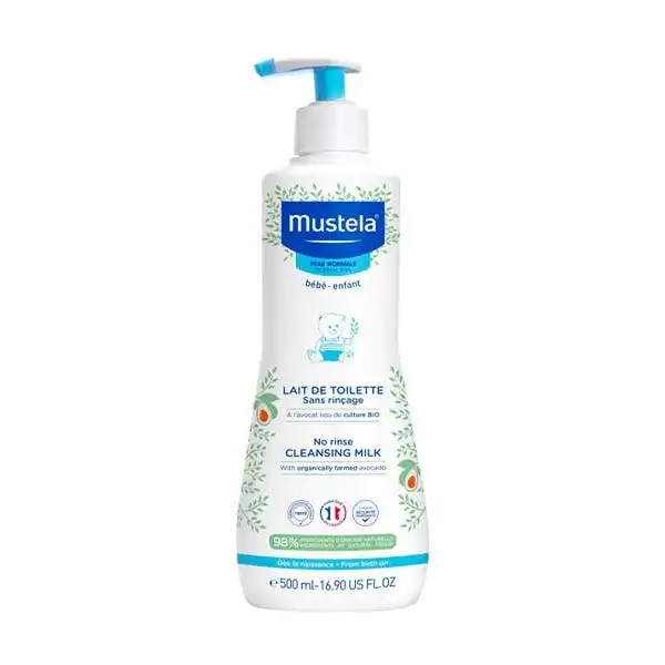 Cleansing Milk Face And Diaper Area 500Ml - Mustela - Comparador de precios