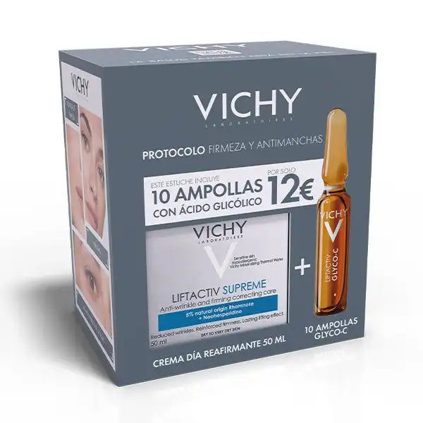 Cofre Liftactiv Supreme Pnm + Glyco-C - Vichy - Comparador de precios