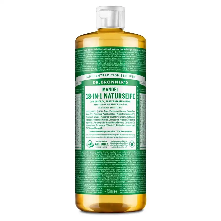 Dr. Bronner's - Almond 18-in-1 Nature Jabones 945 ml unisex - Dr. Bronners - Comparador de precios