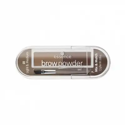 Essence Essence Polvos para Cejas 01, Light y Medium, 2.3 gr - ESSENCE - Comparador de precios