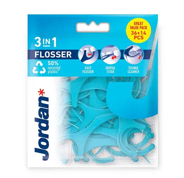 Hilo Dental 3 En 1 - Jordan - Comparador de precios