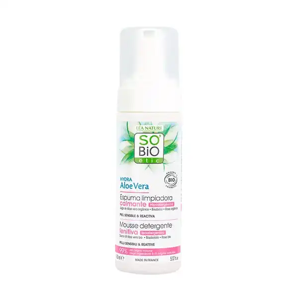 Hydra Aloe Vera Mousse Nettoyante - SOBIO - Comparador de precios
