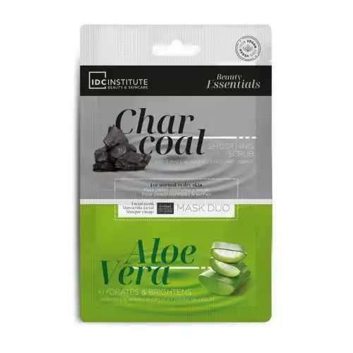 IDC INSTITUTE Beauty Essentials Charcoal & Aloe Vera 1 und Mascarilla Facial - IDC INSTITUTE - Comparador de precios
