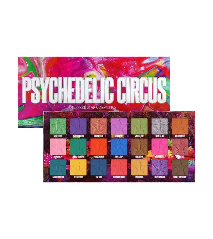 Jeffree Star Cosmetics - *Psychedelic Circus Collection* - Paleta de sombras de ojos Psychedelic Circus Artistry - Jeffree Star Cosmetics - Comparador de precios