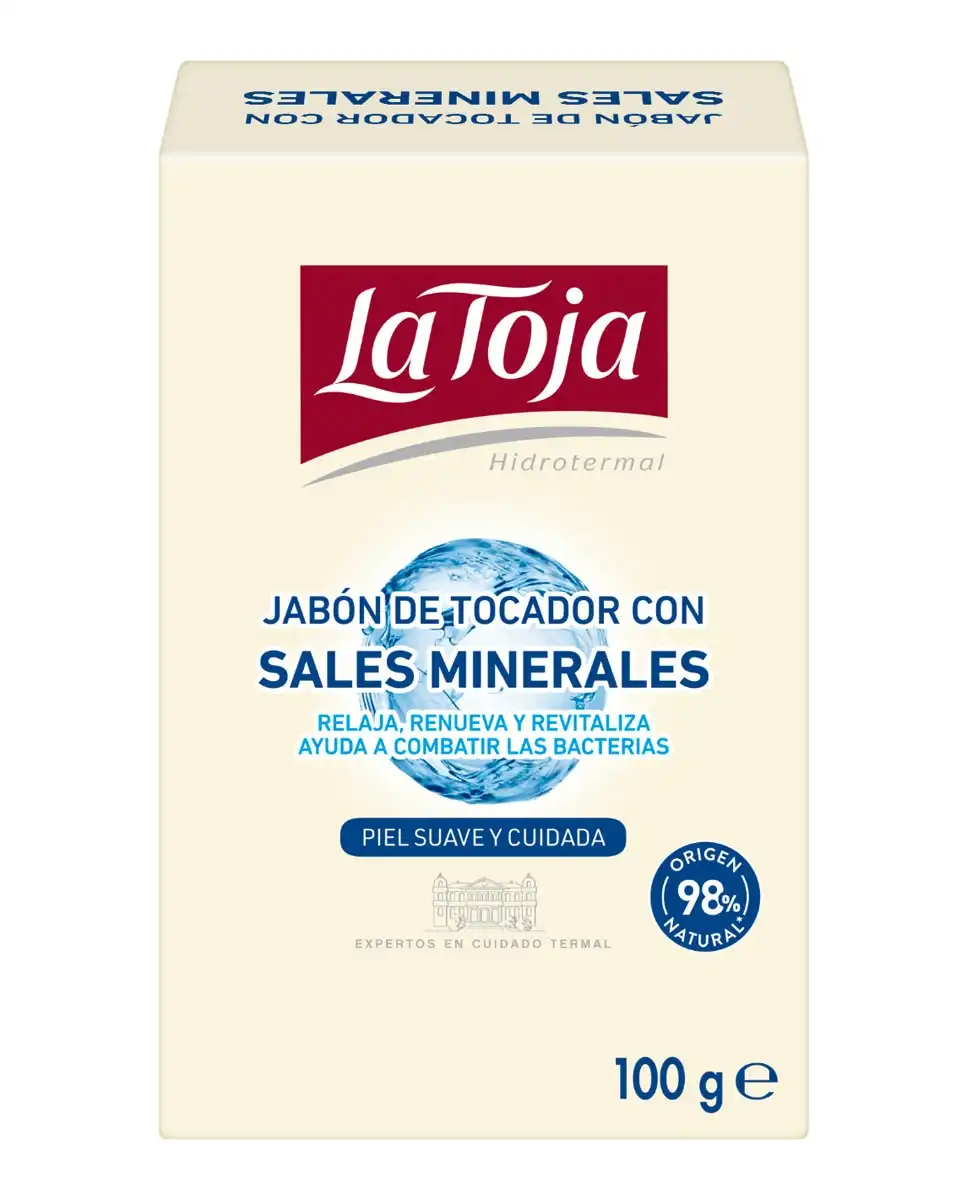 LA TOJA - Jabón De Tocador Con Sales Minerales - LA TOJA - Comparador de precios