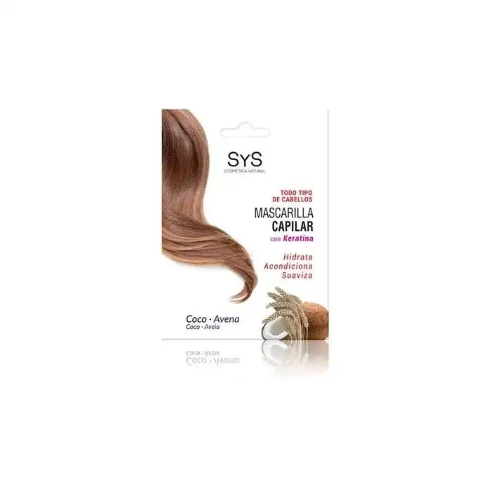 Mascarilla Capilar Coco y Avena con Keratina 20 ml - SyS Cosmética Natural y Aromas - Comparador de precios